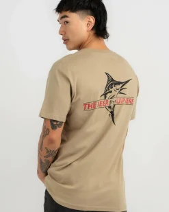 Great Northern Marlin Strike T-Shirt Tan Best