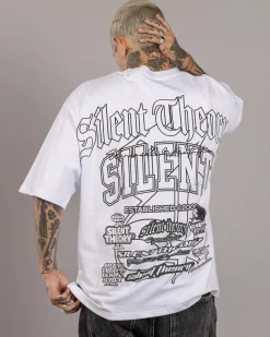 Silent Theory Mayhem Box T-Shirt White Online