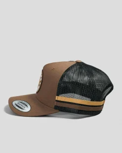 Ringers Western MCCOY Trucker Cap Chocolate Outlet