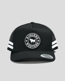Ringers Western MCCOY Trucker Cap Black/white Hot
