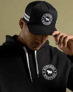 Ringers Western MCCOY Trucker Cap Black/white Hot