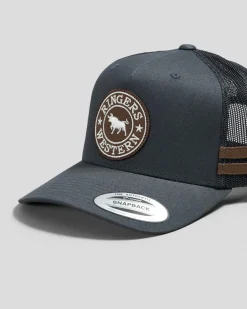 Ringers Western MCCOY Trucker Cap Charcoal Sale