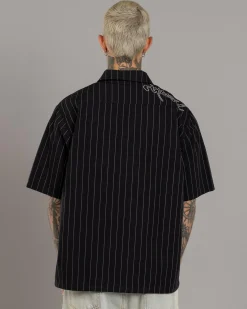 Rip Curl Medina Rip Script Short Sleeve Shirt Black Sale