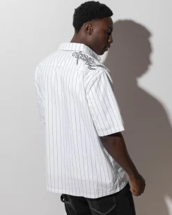Rip Curl Medina Rip Script Short Sleeve Shirt White Hot