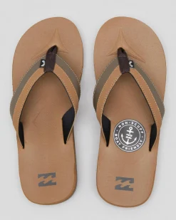 Billabong Mens' All Day Impact Thongs Camel Online