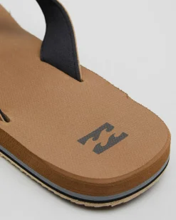 Billabong Mens' All Day Impact Thongs Camel Online