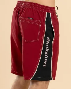 Quiksilver Mercury 99 Volley 20NB Board Shorts Biking Red Hot