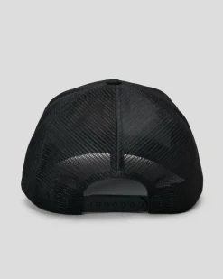 Flexfit Mesh Trucker Cap Black New