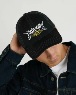 Worship Supplies Messenger 6 Panel Cap Black Hot
