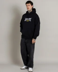 Worship Supplies Messenger Hoodie Black Hot