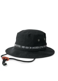 S-Double Mid-Block Boonie Hat Black Hot