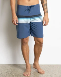 Rip Curl Mirage Surf Revival 19" Board Shorts Washed Navy Outlet