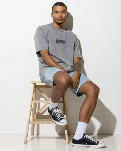 Kiss Chacey Missing Oversized T-Shirt Mineral Charcoal Sale