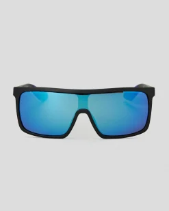 Dragon Alliance Momentum Polarised Sunglasses Matte Black / Blue Ion Polar Sale