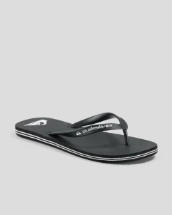 Quiksilver Moncata Core Thongs Black Outlet