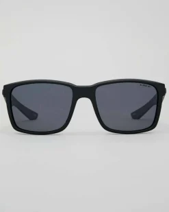 Liive Moto Polarised Sunglasses Matte Black Clearance