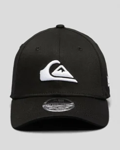 Quiksilver Mountain & Wave Cap Black/white Hot