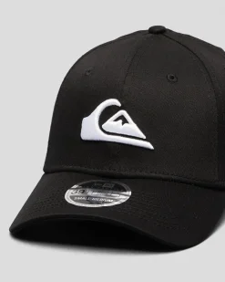 Quiksilver Mountain & Wave Cap Black/white Hot