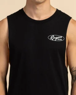 Ringers Western Mud Sweat Beers Muscle Tank Black Outlet