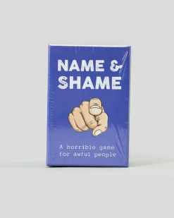 Get It Now Name & Shame Card Game Multi Outlet