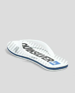 Quiksilver Natas Thongs White/white/black New