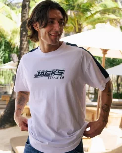 Jacks Nautical T-Shirt White/navy Best