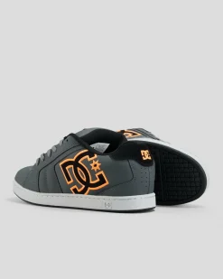 DC Shoes Net Shoes Grey/black/orange New