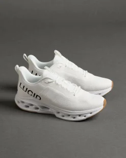 Lucid Newport Shoe White/black/gum Clearance