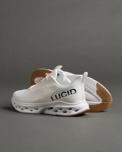 Lucid Newport Shoe White/black/gum Clearance