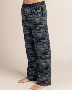 Lucid Night Camo Pyjama Pants Black Camo Hot