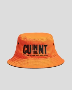 CU in the NT Nightcliff Bucket Hat Orange Discount