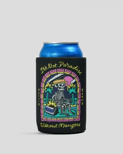 Milton Mango No Mangoes In Paradise Stubby Cooler Black Hot