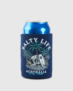 Salty Life Noctis Stubby Cooler Navy Sale