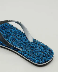 Kustom Noodle Marle Thongs Blue Black Best