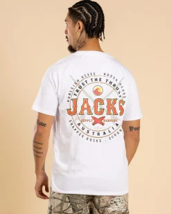 Jacks Noosa T-Shirt White Discount
