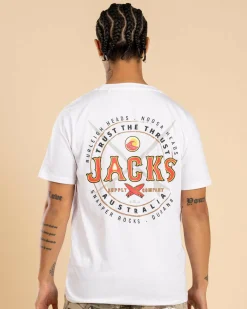 Jacks Noosa T-Shirt White Discount