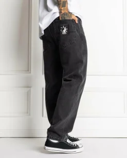 Worship Supplies Nuclear Lounger Jeans Used Black Discount
