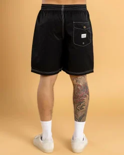 Rhythm Nylon Fatigue Jam Shorts Black Sale