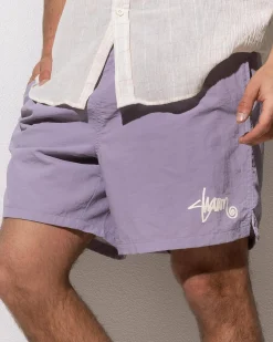 S-Double Nylon King Coast Shorts Dusty Grape Best