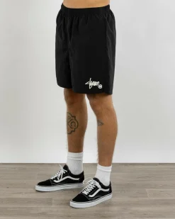 S-Double Nylon King Coast Shorts Black Discount