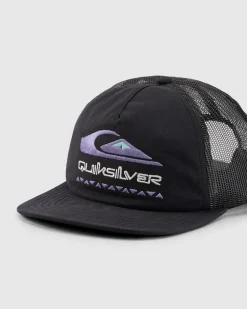 Quiksilver Oasis Trucker Cap Dusted Peri Hot