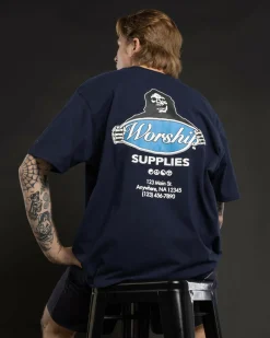 Worship Supplies Observer T-Shirt Peacoat Sale