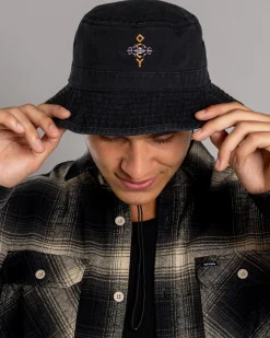 Billabong Occy Boonie Hat Washed Black New