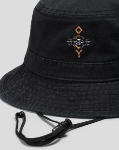 Billabong Occy Boonie Hat Washed Black New