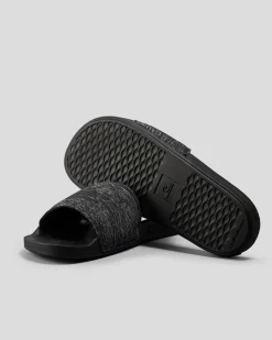 Quiksilver Odian Slides Grey/black Best