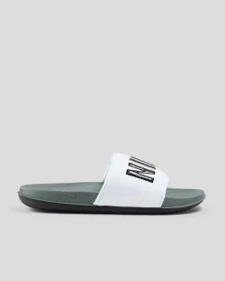 Nike Off Court Slides Dark Grey/black-white Sale