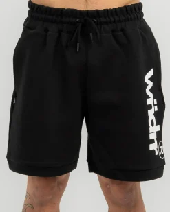 Wndrr Offcut Tech Track Shorts Black Online