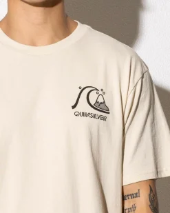 Quiksilver Omni Checked T-Shirt Fog