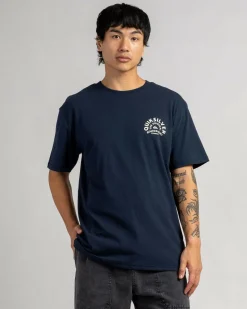 Quiksilver On Target T-Shirt Dark Navy Hot