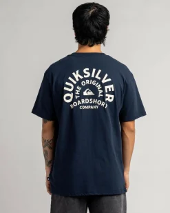 Quiksilver On Target T-Shirt Dark Navy Hot